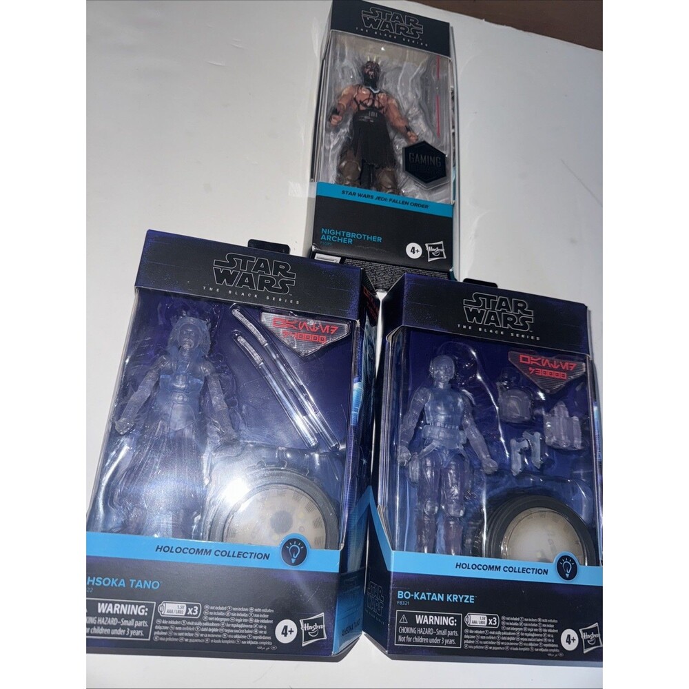 Star Wars Black Series 6" Figure Nightbrother Archer Holocomm Ahsoka Bo-katan